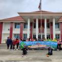 Senam Bersama Keluarga Besar PN Gunung Sugih & Darmayukti Kartini Cabang Gunung Sugih, di Pengadilan Negeri Gunung Sugih Kelas 1 B